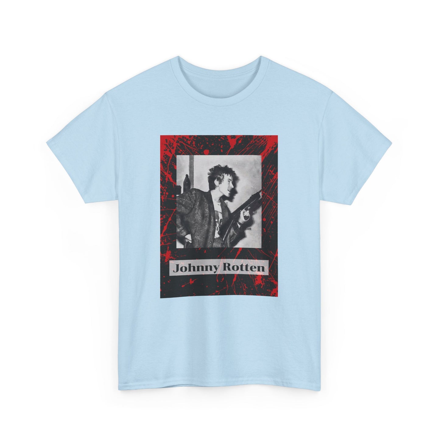 JOHNNY ROTTEN UNISEX HEAVYWEIGHT TEE SHIRT