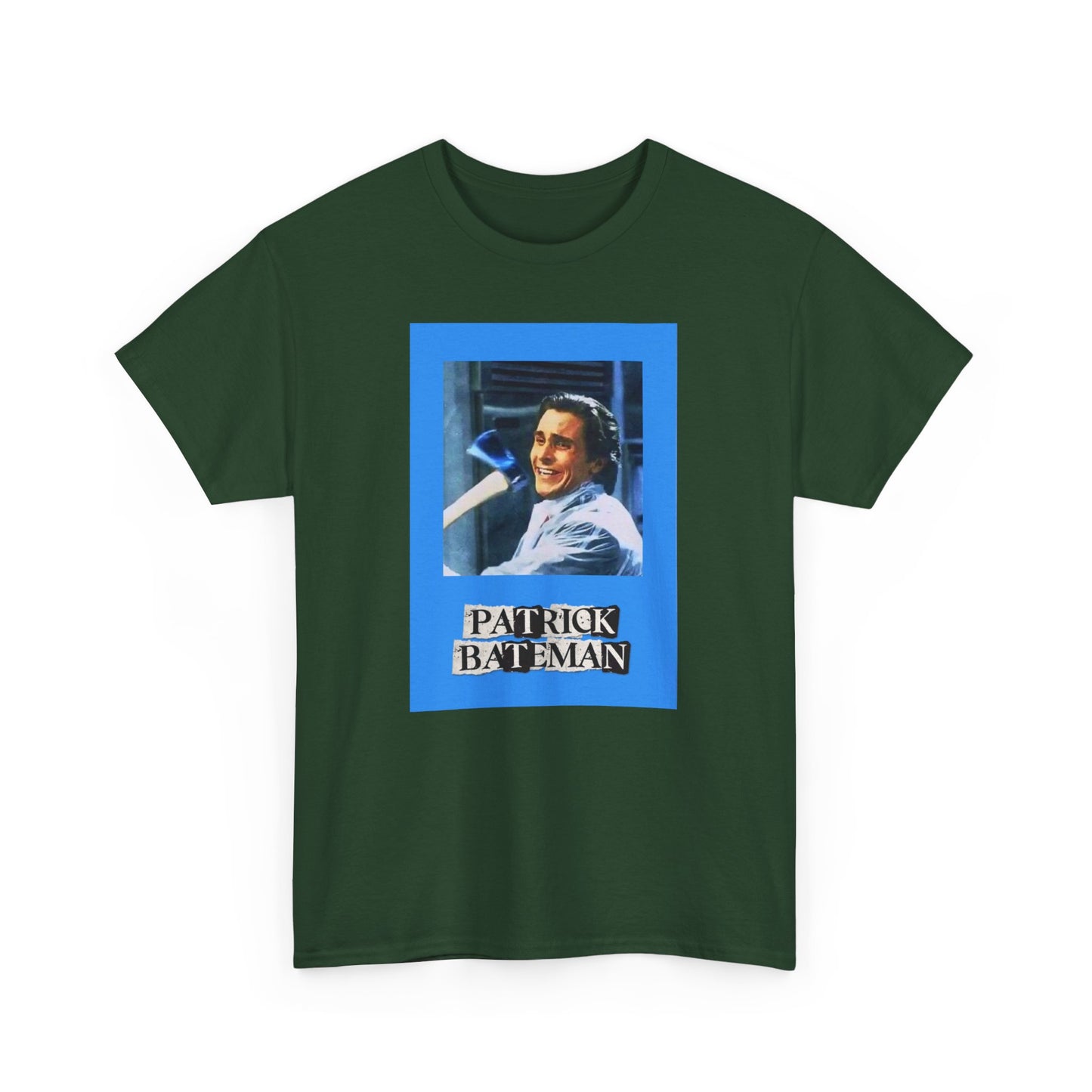 PATRICK BATEMAN UNISEX HEAVYWEIGHT TEE SHIRT