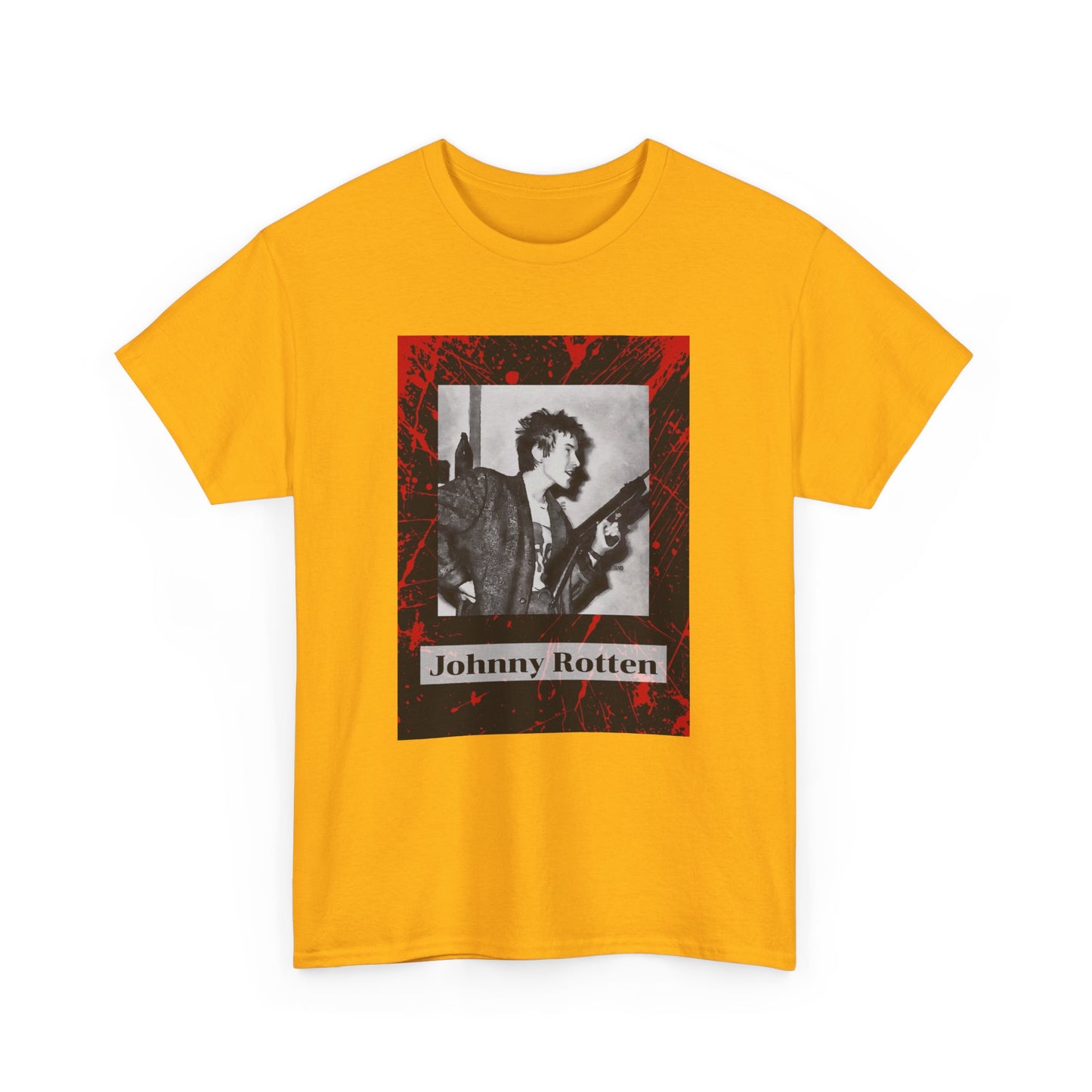 JOHNNY ROTTEN UNISEX HEAVYWEIGHT TEE SHIRT