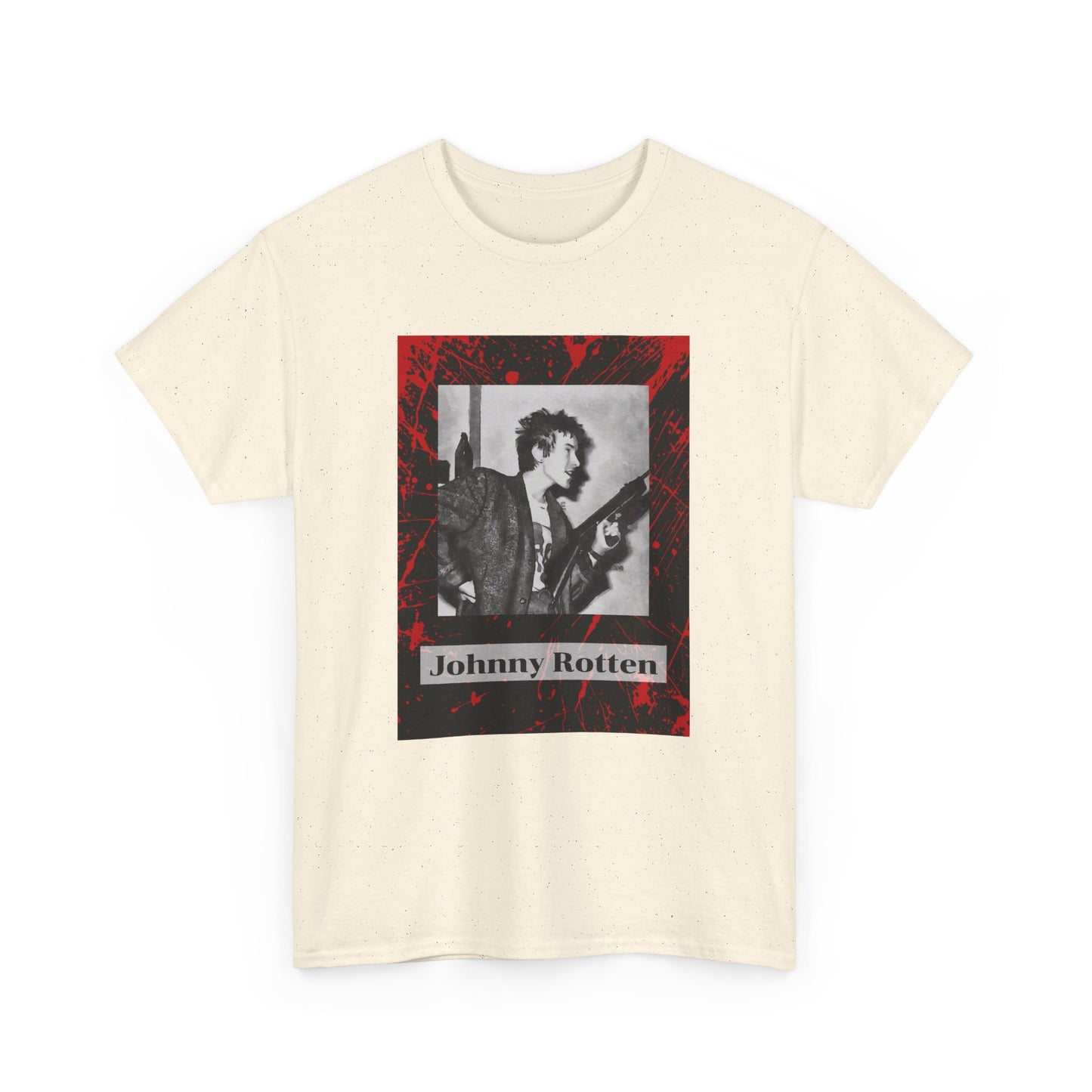 JOHNNY ROTTEN UNISEX HEAVYWEIGHT TEE SHIRT