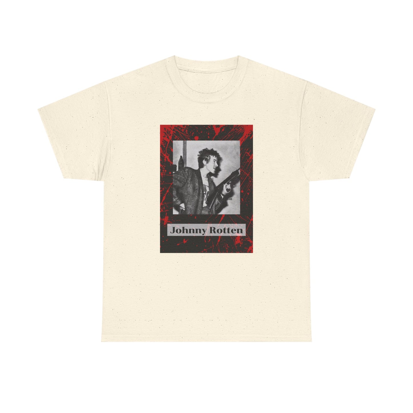 JOHNNY ROTTEN UNISEX HEAVYWEIGHT TEE SHIRT