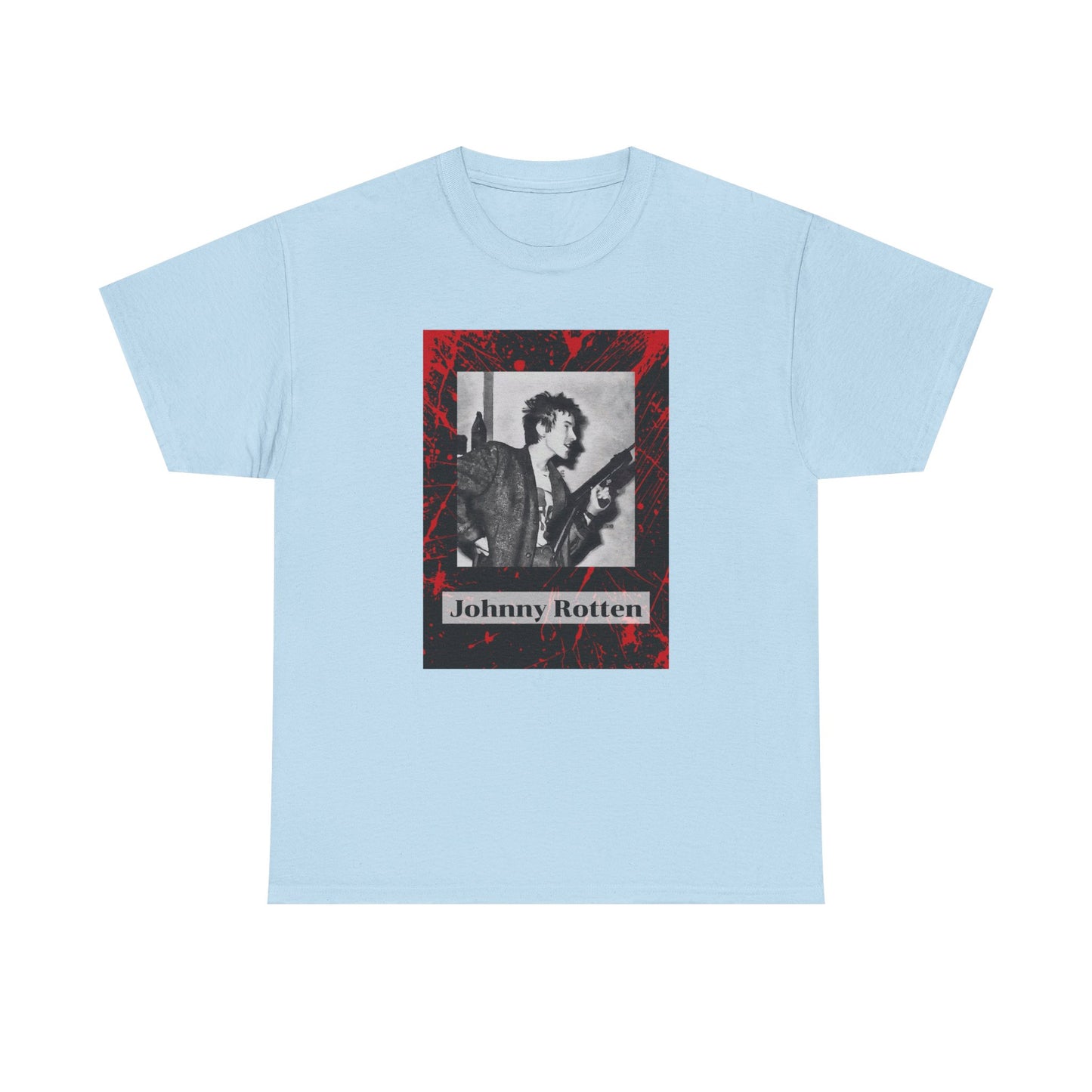 JOHNNY ROTTEN UNISEX HEAVYWEIGHT TEE SHIRT