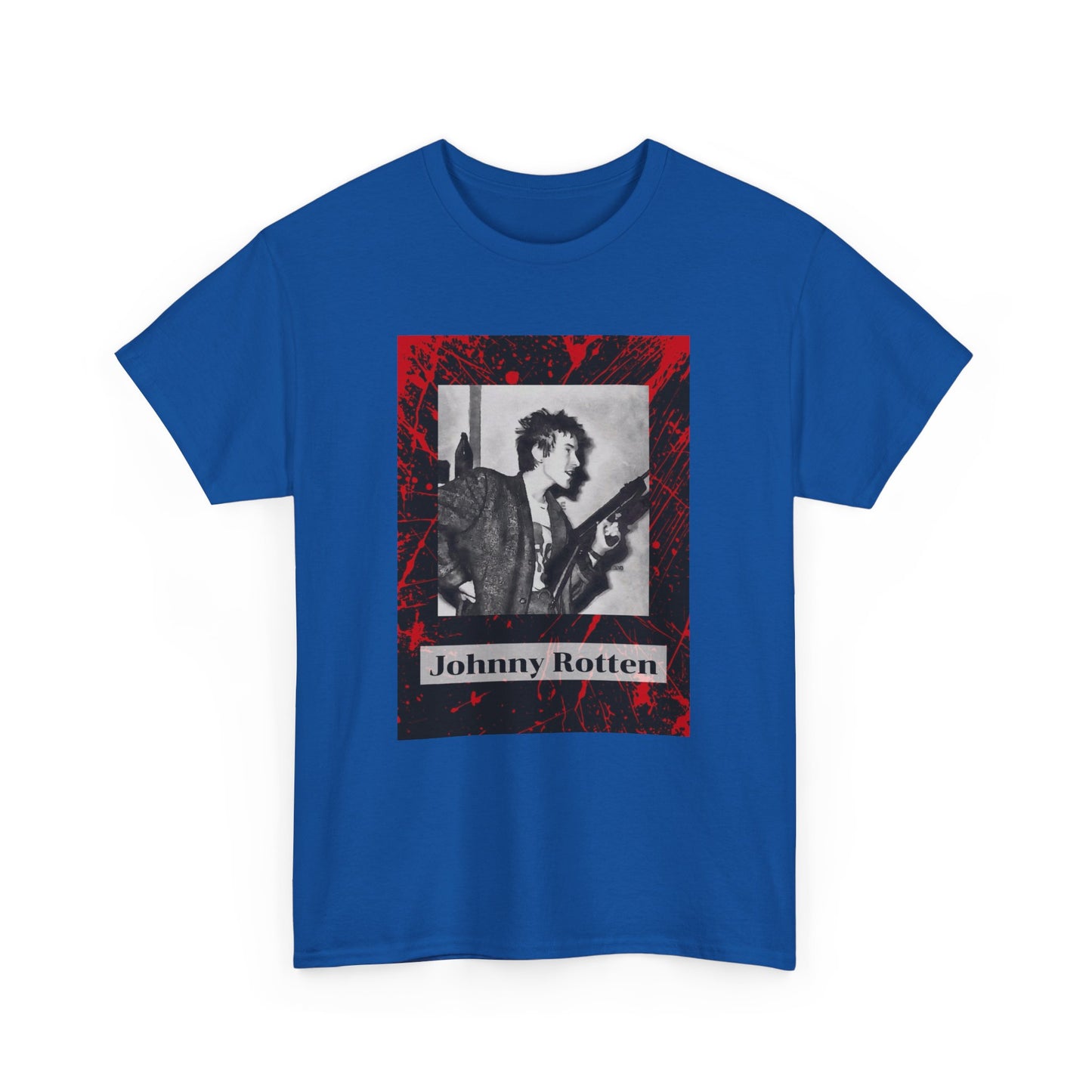 JOHNNY ROTTEN UNISEX HEAVYWEIGHT TEE SHIRT