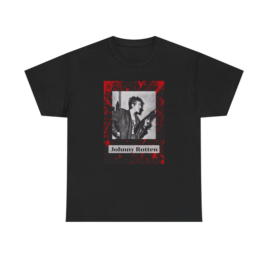 JOHNNY ROTTEN UNISEX HEAVYWEIGHT TEE SHIRT