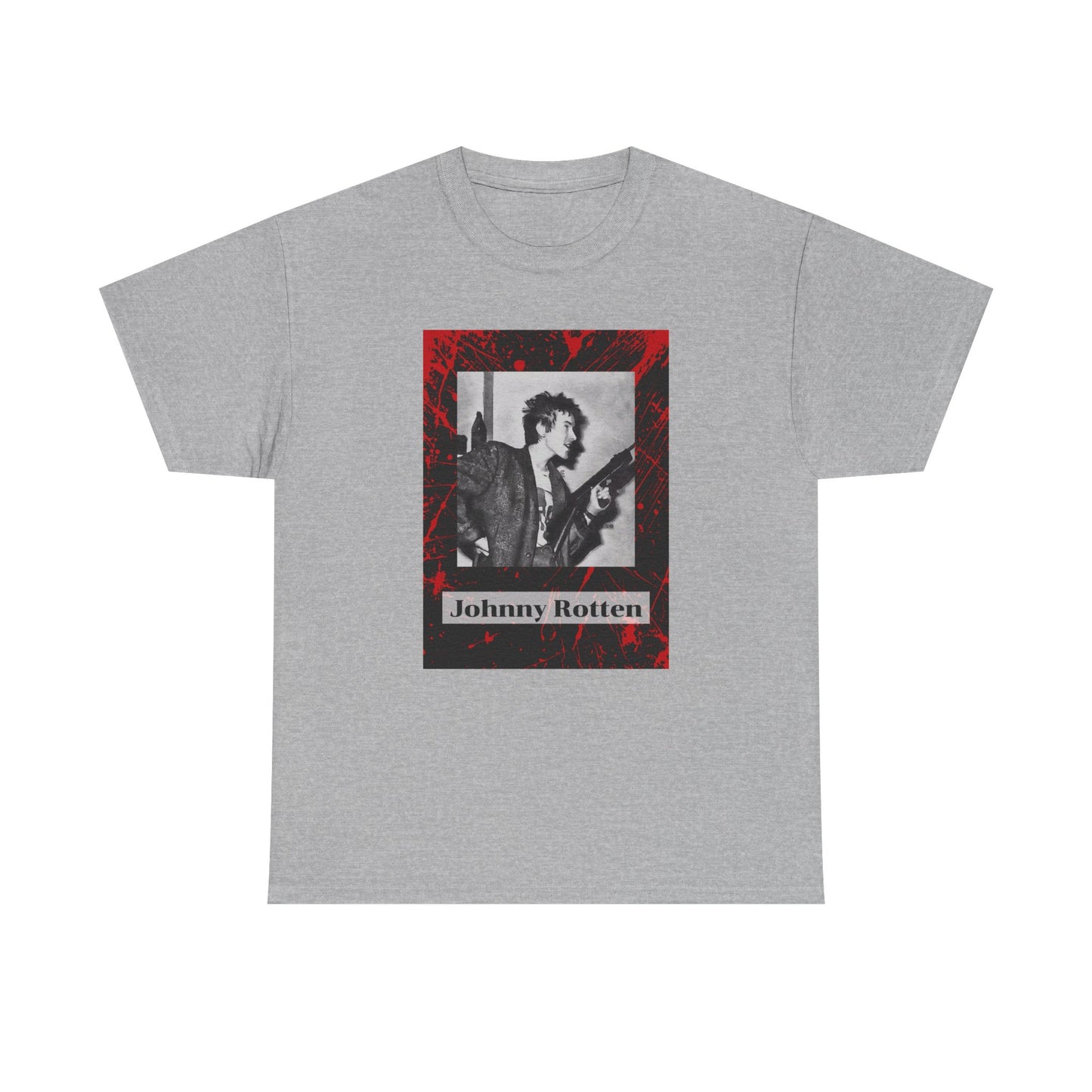 JOHNNY ROTTEN UNISEX HEAVYWEIGHT TEE SHIRT