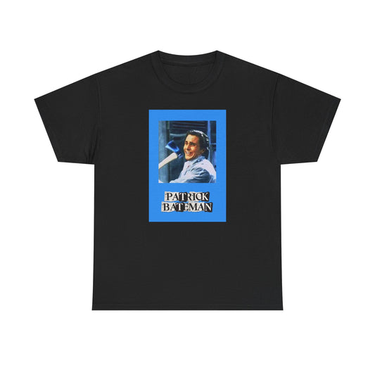 PATRICK BATEMAN UNISEX HEAVYWEIGHT TEE SHIRT