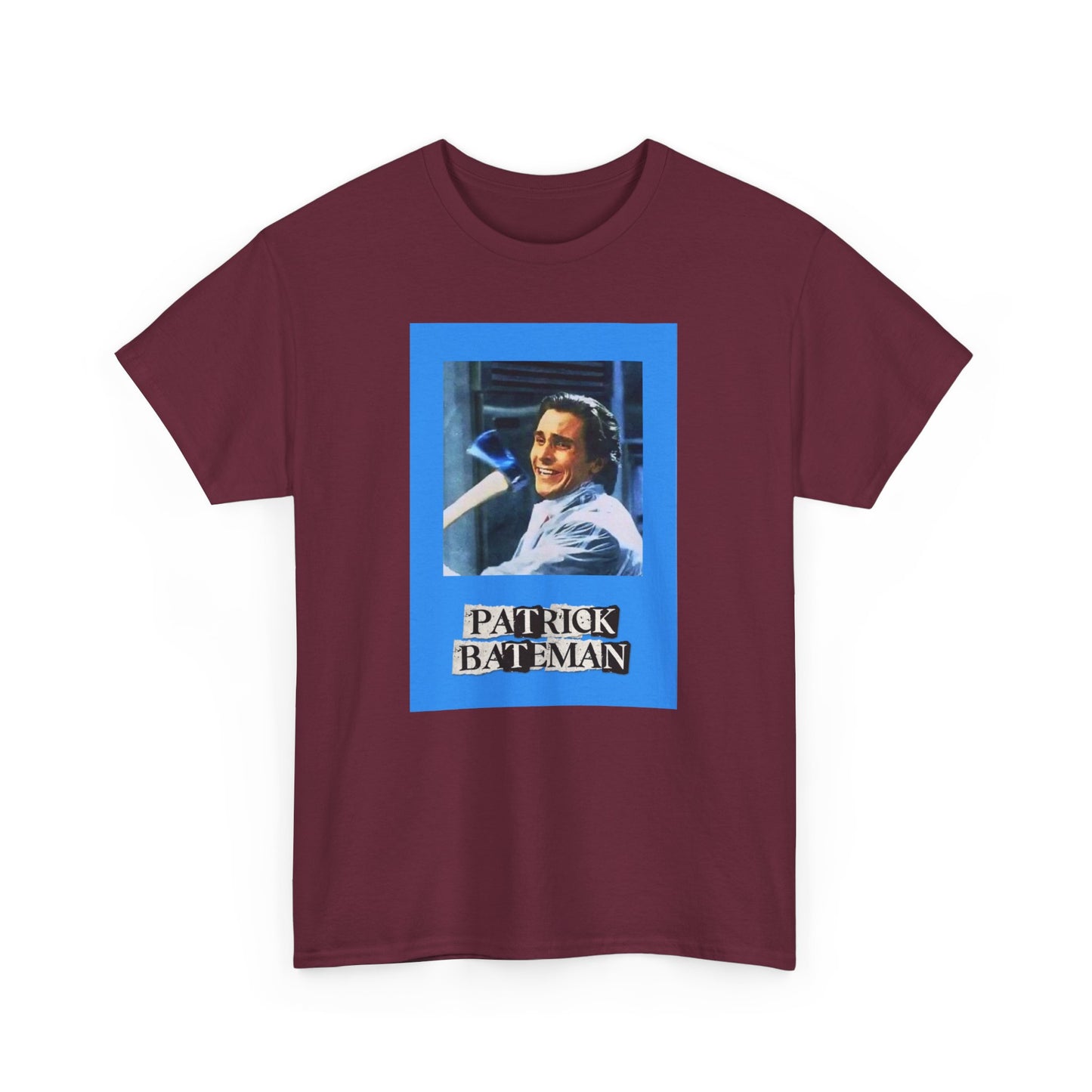 PATRICK BATEMAN UNISEX HEAVYWEIGHT TEE SHIRT
