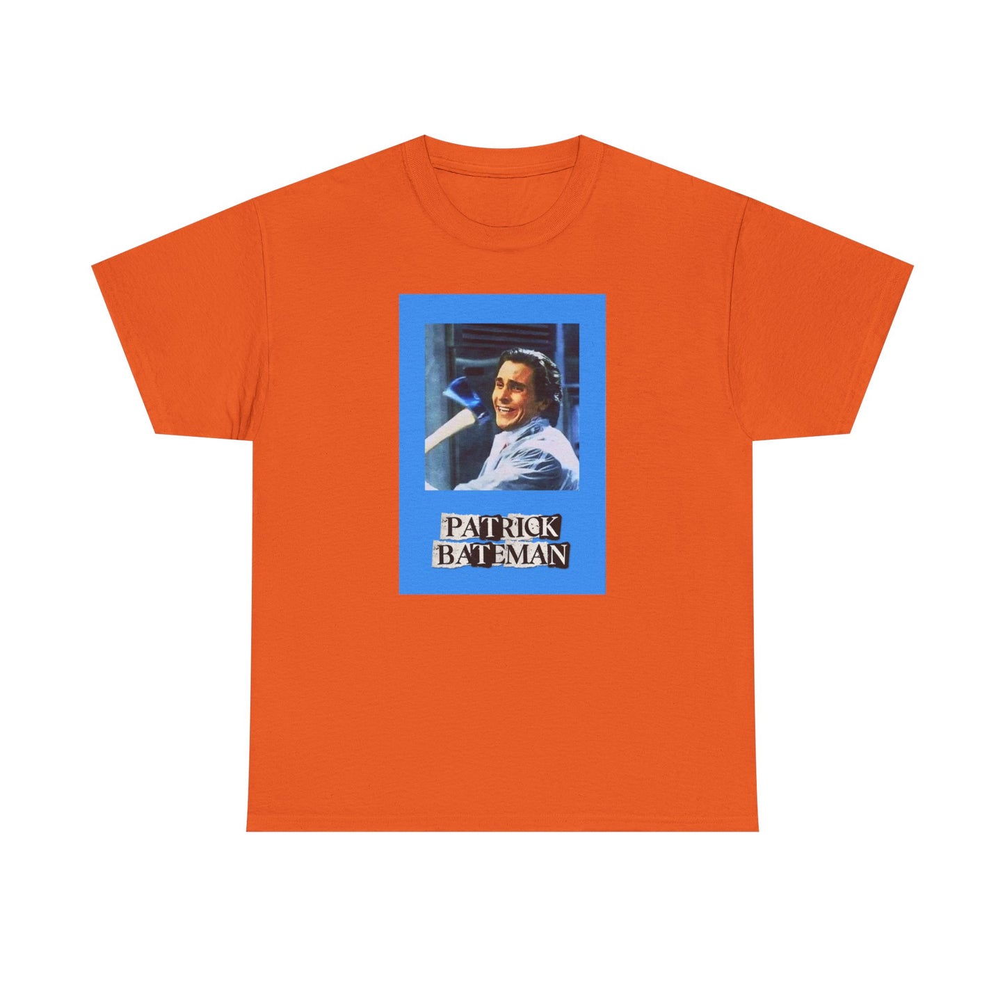 PATRICK BATEMAN UNISEX HEAVYWEIGHT TEE SHIRT