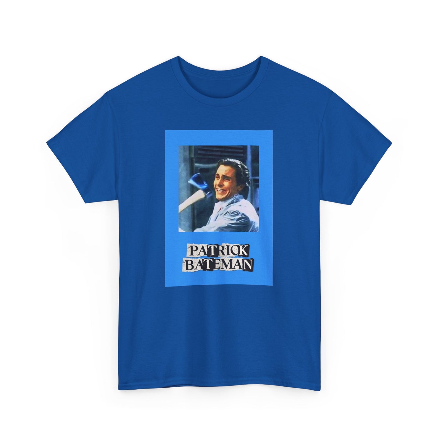 PATRICK BATEMAN UNISEX HEAVYWEIGHT TEE SHIRT