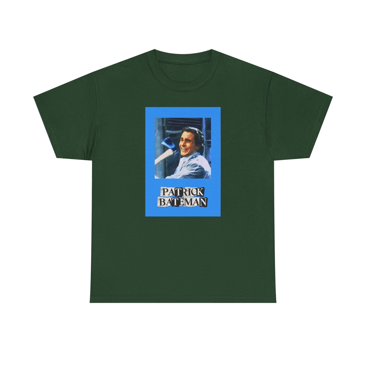 PATRICK BATEMAN UNISEX HEAVYWEIGHT TEE SHIRT