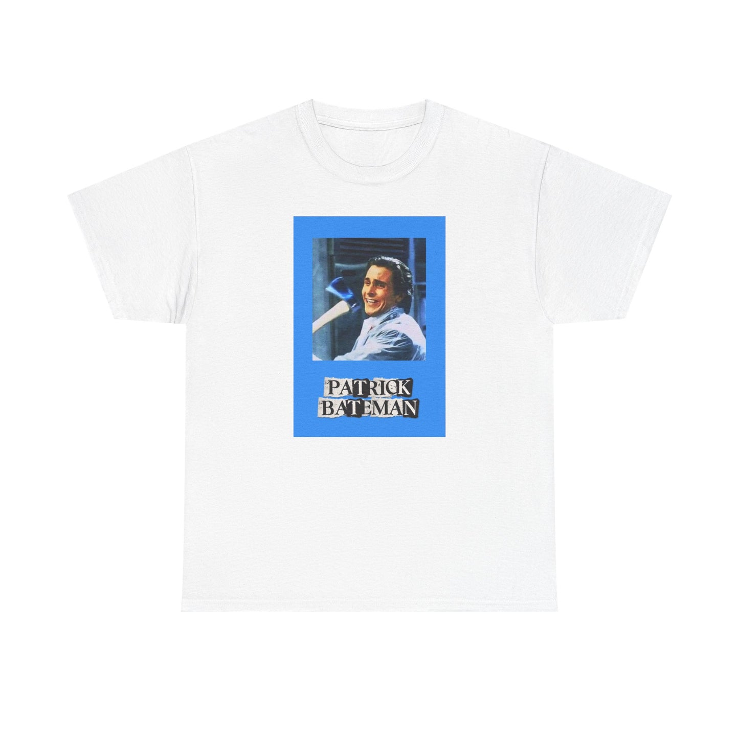 PATRICK BATEMAN UNISEX HEAVYWEIGHT TEE SHIRT