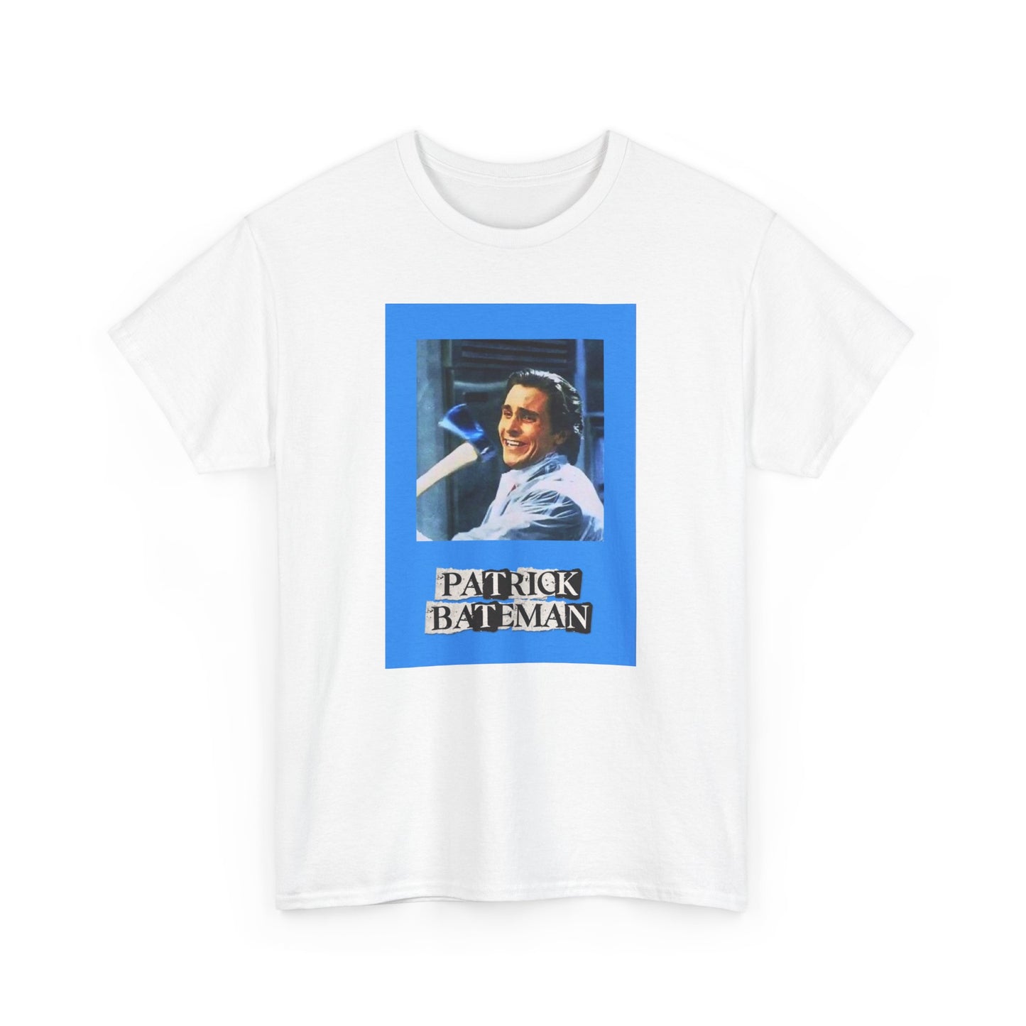 PATRICK BATEMAN UNISEX HEAVYWEIGHT TEE SHIRT