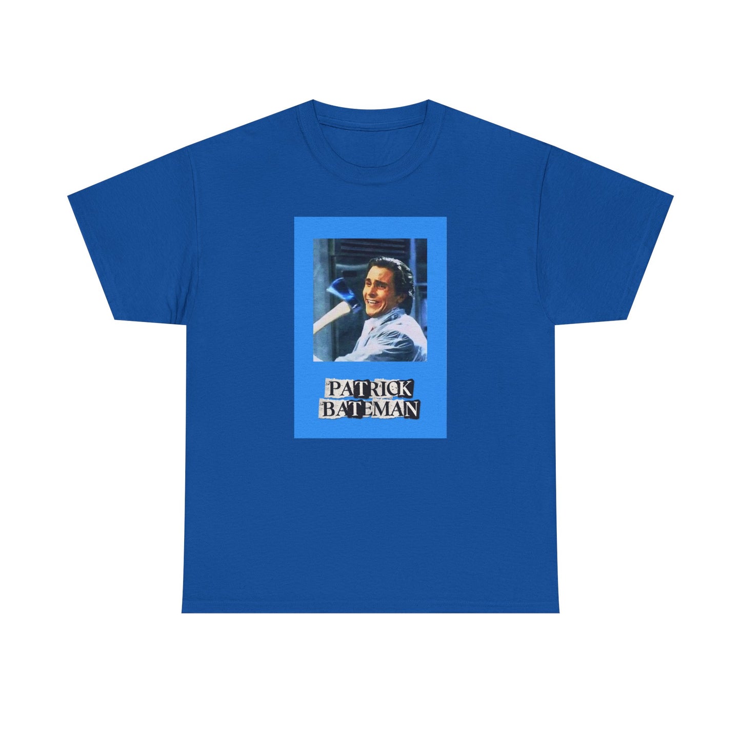 PATRICK BATEMAN UNISEX HEAVYWEIGHT TEE SHIRT