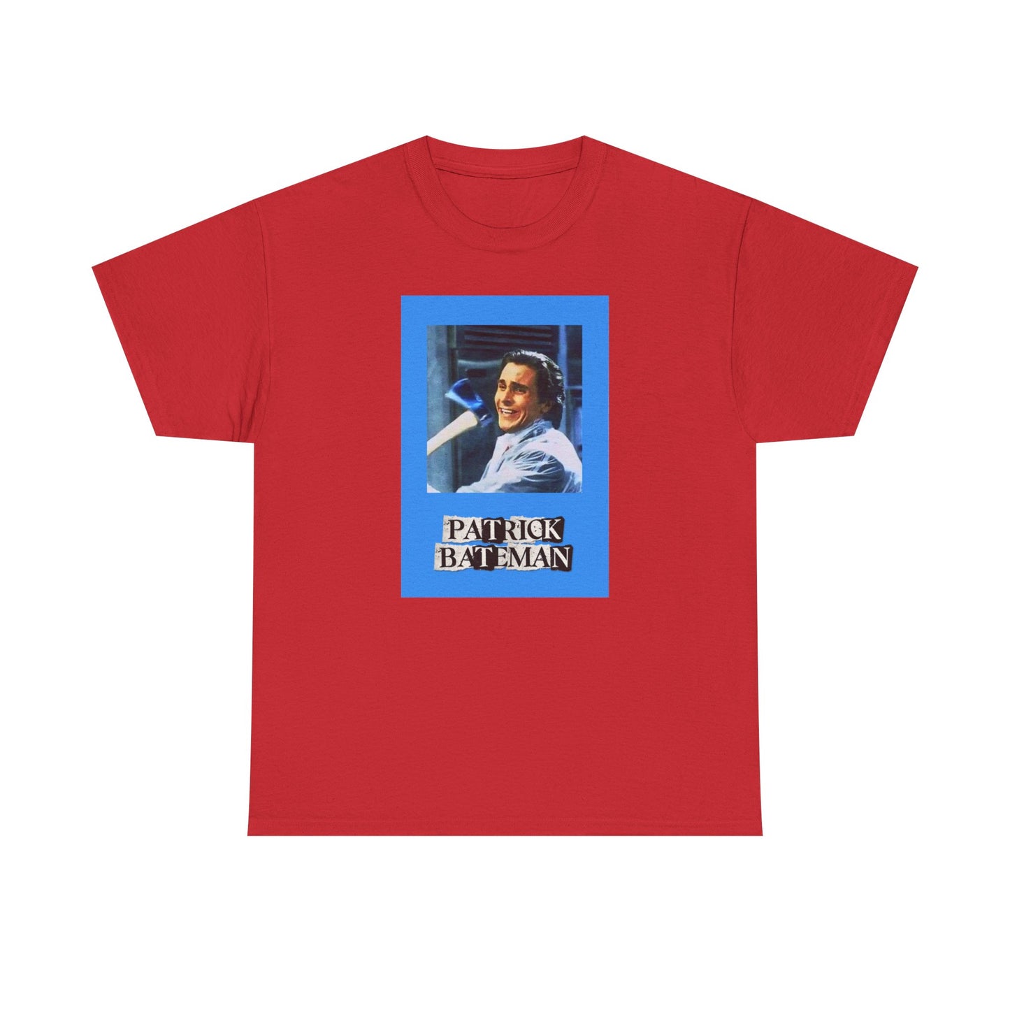 PATRICK BATEMAN UNISEX HEAVYWEIGHT TEE SHIRT