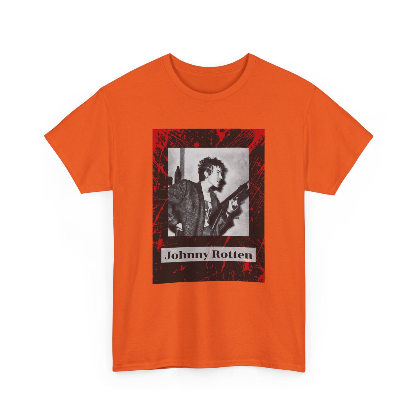 JOHNNY ROTTEN UNISEX HEAVYWEIGHT TEE SHIRT