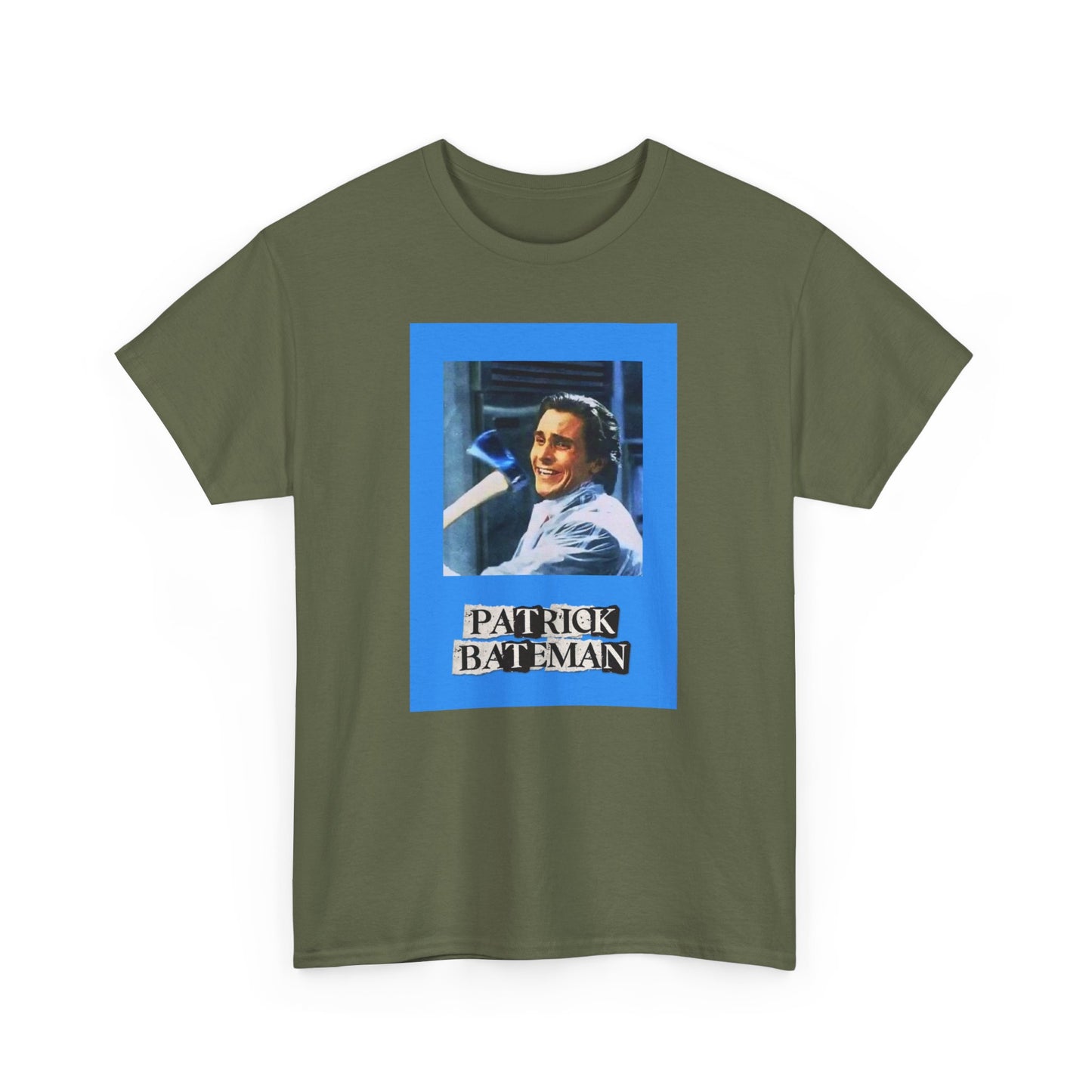 PATRICK BATEMAN UNISEX HEAVYWEIGHT TEE SHIRT