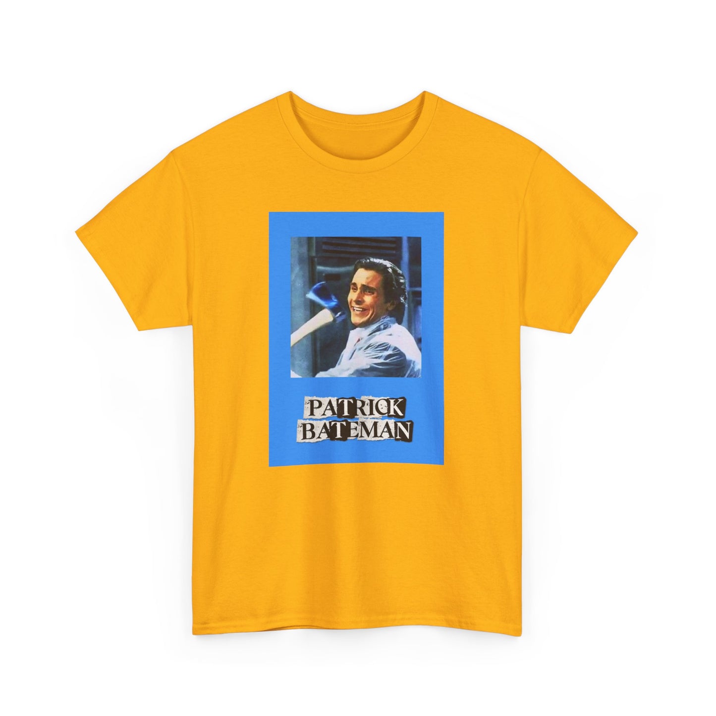 PATRICK BATEMAN UNISEX HEAVYWEIGHT TEE SHIRT