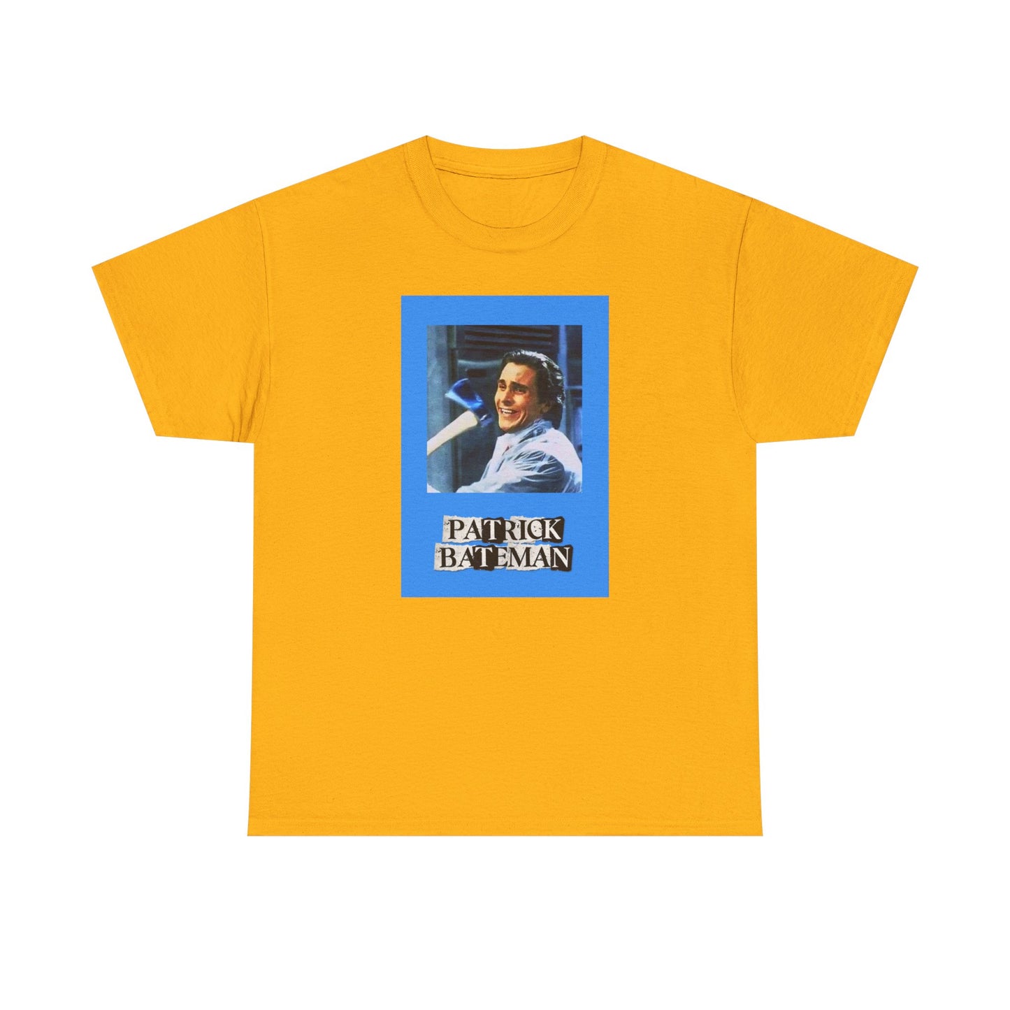 PATRICK BATEMAN UNISEX HEAVYWEIGHT TEE SHIRT