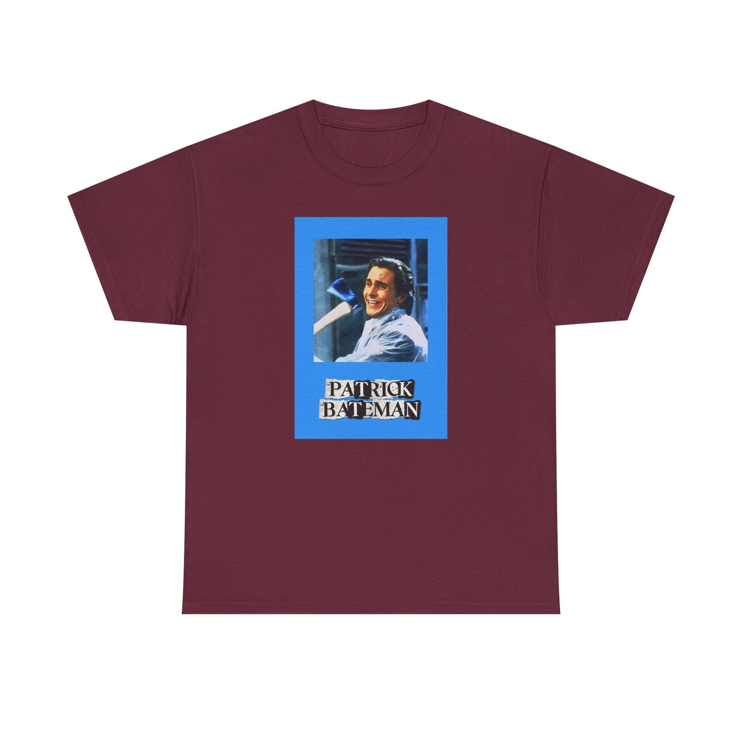 PATRICK BATEMAN UNISEX HEAVYWEIGHT TEE SHIRT