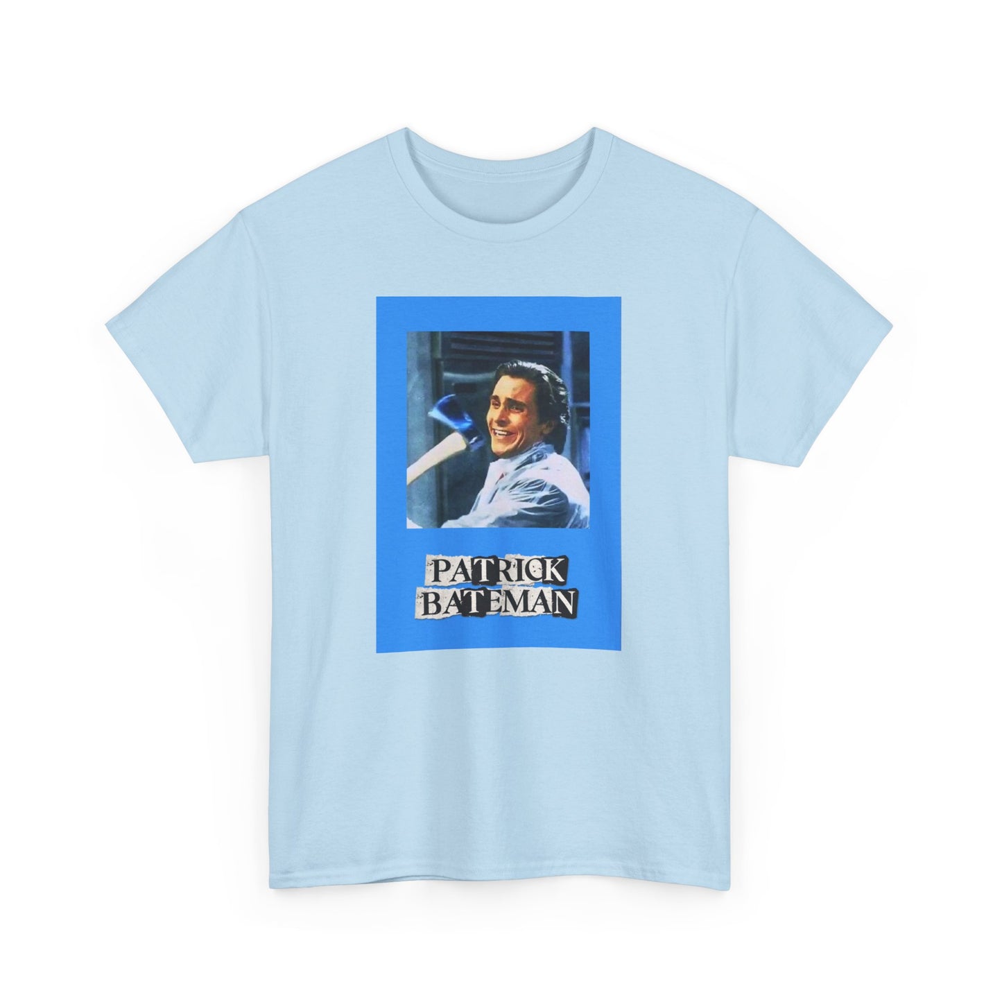 PATRICK BATEMAN UNISEX HEAVYWEIGHT TEE SHIRT